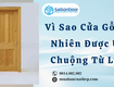 Vì Sao Cửa Gỗ Tự Nhiên Được Ưa Chuộng Từ Lâu 