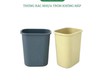 Thùng rác nhựa tròn không nắp từ greendo tiện lợi, bền bỉ và kinh tế...