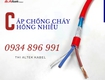 Dây cáp chống cháy chống nhiễu 2 0.75 E GFT Altek Kabel   Hàng sẵn kho 
