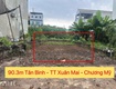 Siêu hót chính chủ bán lô đất 90,3m tại tt xuân mai chương mỹ hà nội