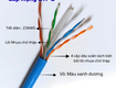 Cáp mạng utp cat6 4pair23 awg 