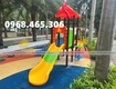 Bộ cầu trượt xích đu liên hoàn trẻ em 