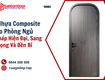 Cửa nhựa composite cho phòng ngủ   giải pháp hiện đại, sang trọng và...