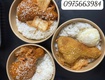 Tô giấy 750ml đựng đồ ăn tiện lợi