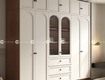 Tủ Quần Áo Gỗ Công Nghiệp Màu Trắng Sang Trọng Thời Thượng 