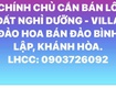 Cần bán lô đất nghỉ dưỡng   villa đảo hoa bán đảo bình lập, khánh hòa 
