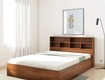 Giường Ngủ Gỗ Công Nghiệp MDF Sơn Màu Óc Chó Cao Cấp 