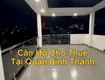 Cho thuê căn hộ lầu 3 khu vực bình thạnh gần lăng ông bà chiểu , view sân...