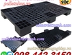 Pallet nhựa 1000x600x100mm màu đen thanh lý