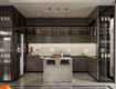 Tủ Bếp Gỗ Công Nghiệp MDF Chữ U Đẹp Hiện Đại 
