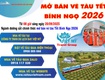 Vé tàu tết 2026 năm bính ngọ chính thức mở bán từ 08:88 ngày 20/9/2025...