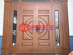 Cửa thép vân gỗ 