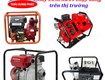 Tổng hợp các thương hiệu máy bơm chạy xăng trên thị trường 