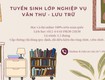 Tuyển sinh ọ ê ớ ệ ụ ă ư   ư ữ 
