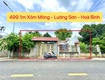 Siêu phẩm trục chính kinh doanh 499,1m tại lương sơn hòa bình 
