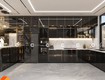 Tủ bếp acrylic gỗ mdf thiết kế thanh lịch, hiện đại 