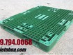 Sản phẩm pallet nhựa cà mau nhu cầu sử dụng tại kho bãi 