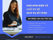 Kế toán dịch vụ   chữ ký số   hoá đơn 
