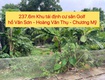 Bán lô đất 237,6m tái định cư văn sơn hoàng văn thụ chương mỹ hà...