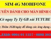Sim 5g dành riêng cho màn hình oto 