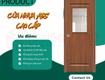 Cửaa nhựa abs   nhẹ ví, đẹp nhà 