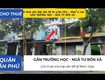 Cho thuê nhà mặt tiền đỗ bí 99m , 2lầu   17 triệu 