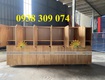 Tủ cặp mầm non gỗ cao su, tủ đựng balo mầm non MDF 