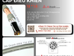 Cáp điều khiển bọc chống nhiễu altek kabel 12x1.5mm2 hà nội 