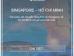 Giá cước vận tải biển từ singapore về việt nam 