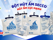 Hút ẩm cực mạnh cho container hàng hóa, hãy chọn secco 