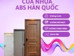 Cửa nhựa abs hàn quốc 