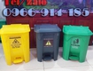 Thùng rác đạp chân 30 lít cho y tế, bệnh viện 