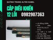 Cáp điều khiển 12 lõi phân phối hà nội, đà nẵng, tp hcm 