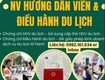 ôn và thi nghiệp vụ hướng dẫn viên 