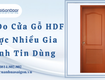 Lý Do Cửa Gỗ HDF Được Nhiều Gia Đình Tin Dùng 