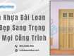Cửa Nhựa Đài Loan Vẻ Đẹp Sang Trọng Cho Mọi Công Trình 
