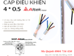Cáp điều khiển chống nhiễu Altek Kabel 4x0.5mm2 Hà Nội
