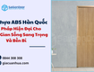 Cửa Nhựa ABS Hàn Quốc   Giải Pháp Hiện Đại Cho Không Gian Sống Sang Trọng Và...