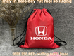 Đặt in balo dây rút đỏ logo honda cho hãng xe 