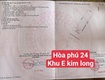 Bán đất hoà phú 24   khu e kim long   trục thông nguyễn sinh sắc...