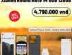 Redmi note 14 ram 8gb   bộ nhớ 128gb, lưu trữ thoải mái 