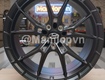 Sẵn bộ mâm cnc 19 inch foged t6061 matte black lắp santafe 