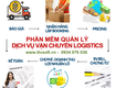Quản lý báo giá, in bill chứng từ và kế toán dịch vụ vận chuyển...