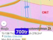 Lô 2mt 80tc giá 700tr , lô 1mt nhựa giá 620tr 