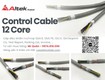 Altek kabel: cáp điều khiển 12x0.5, 12x0.75, 12x1.0, 12x1.5 