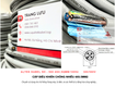 Cáp tín hiệu chống nhiễu 4x0.5 Đà Nẵng, Huế, Quảng Ngãi, Quảng Nam 