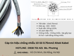 Cáp tín hiệu chống nhiễu 10 lõi 0.75mm2 altek kabel đà nẵng, hà nội, hồ...