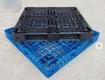 Pallet nhựa 1100 x 1100 x 125 mm màu đen. Mua/bán LH: 0964018718 