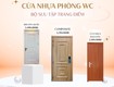 Bộ sưu tập cửa nhựa phòng wc saigondoor