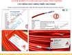 Cáp chống cháy chống nhiễu 2 lõi 18awg Đà Nẵng, Thanh Hóa, Nghệ An, Hà Tĩnh